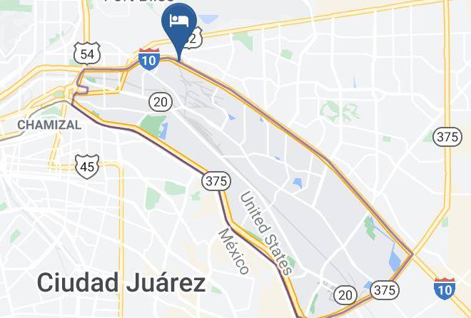 El Paso - Hilton Garden Inn El Paso Airport Maps