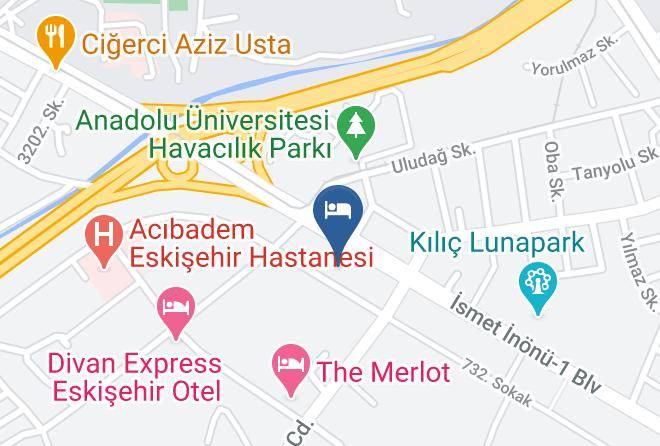 Tepebasi - Hilton Garden Inn Eskisehir Maps