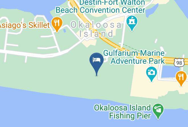 Okaloosa - Hilton Garden Inn Fort Walton Beach Maps