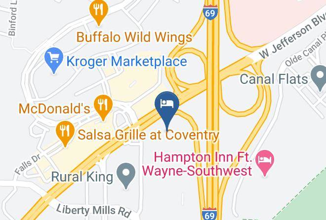 Allen - Hilton Garden Inn Fort Wayne Maps
