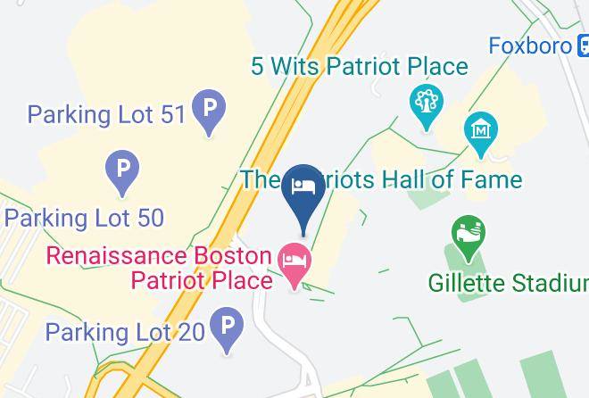 Hilton Garden Inn Foxborough Patriot Place Map