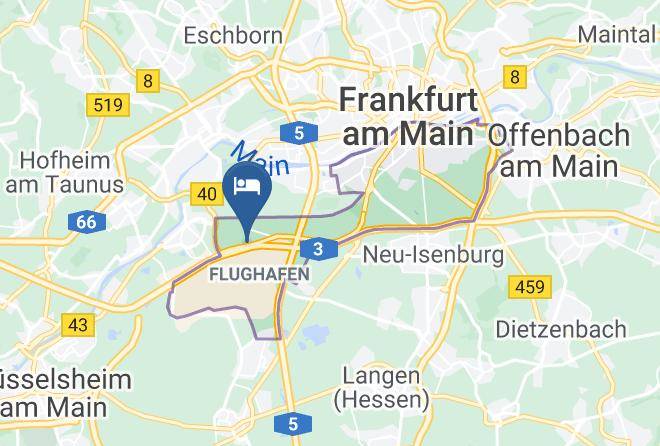 Frankfurt Am Main - Hilton Garden Inn Frankfurt Airport Maps