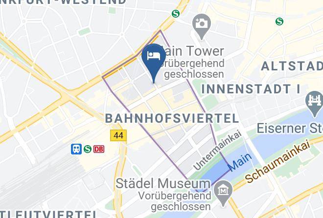 Frankfurt Am Main - Hilton Garden Inn Frankfurt City Centre Maps
