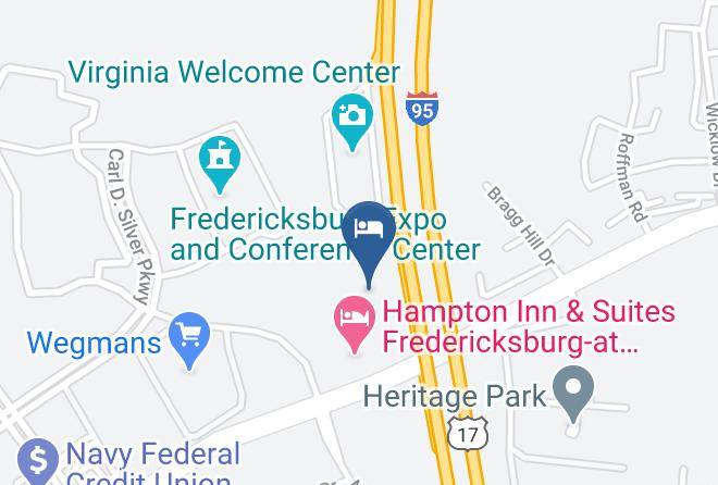 Fredericksburg City - Hilton Garden Inn Fredericksburg Maps