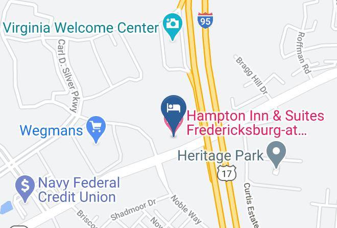 Fredericksburg City - Hampton Inn & Suites Fredericksburg At Celebrate Virginia Maps