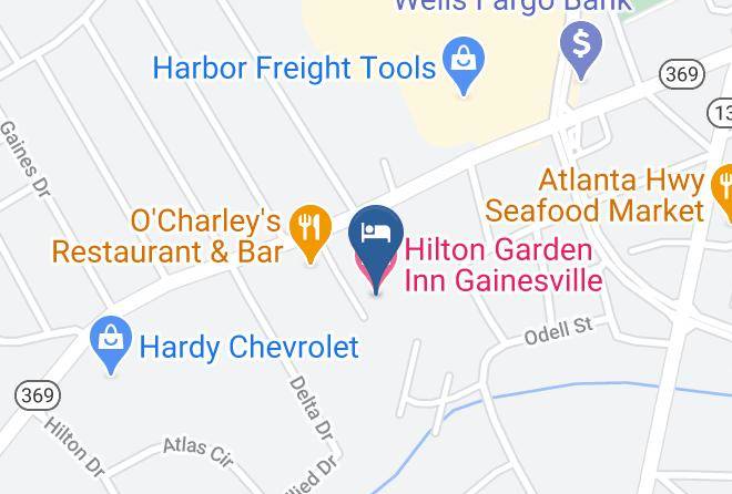 Hall - Hilton Garden Inn Gainesville Maps