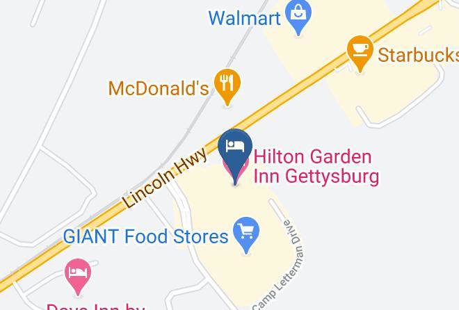 Adams - Hilton Garden Inn Gettysburg Maps