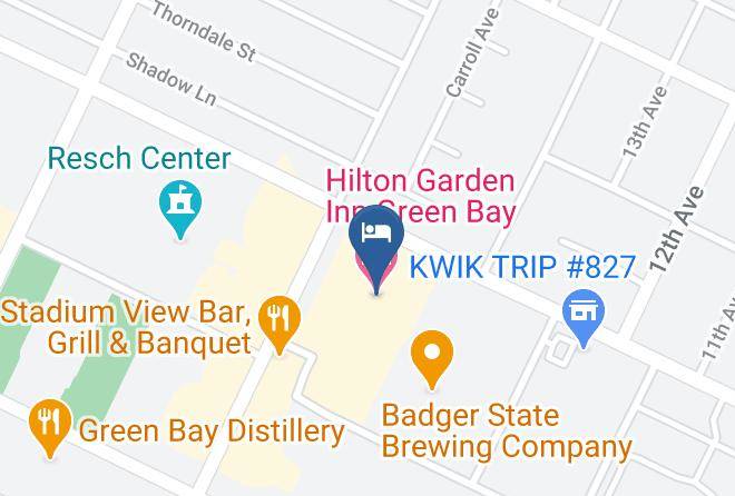 Brown - Hilton Garden Inn Green Bay Maps