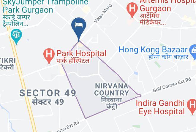 Hilton Garden Inn Gurgaon Baani Square Map