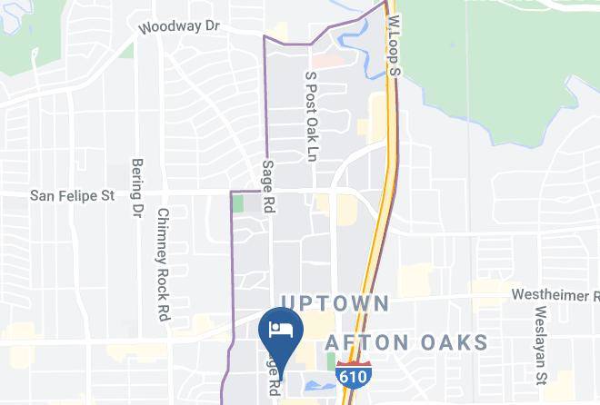 Hilton Garden Inn Houston Galleria Area Map