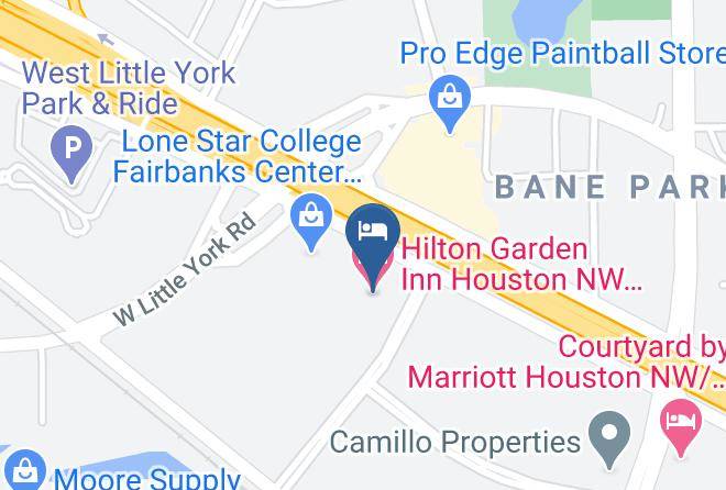 Harris - Hilton Garden Inn Houston Nw America Plaza Maps