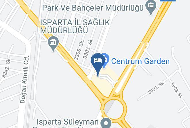Hilton Garden Inn Isparta Map