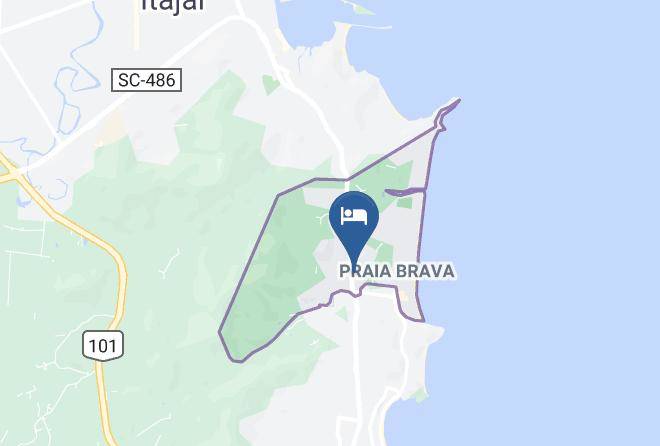 Itajai - Hilton Garden Inn Itajai Maps