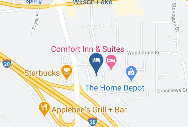 Hilton Garden Inn Jackson Clinton Map
