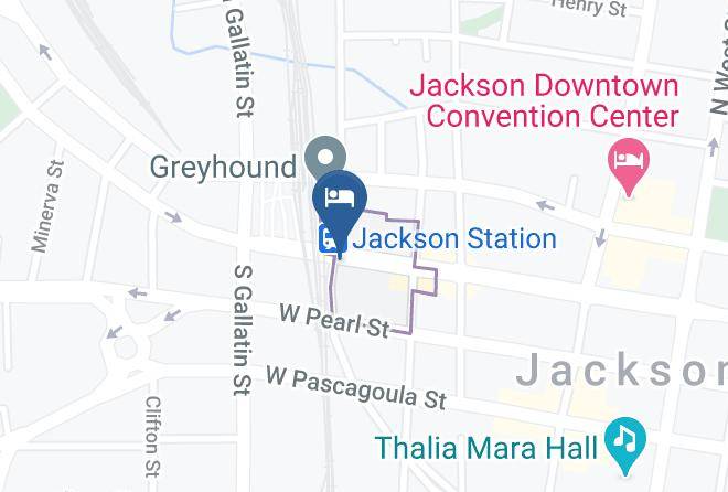 Hinds - Hilton Garden Inn Jackson Downtown Maps