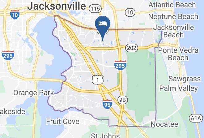Duval - Hilton Garden Inn Jacksonville Jtb Deerwood Park Maps