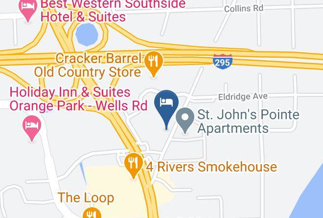 Hilton Garden Inn Jacksonville Orange Park Map