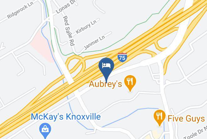 Knox - Hilton Garden Inn Knoxville Papermill Drive Maps