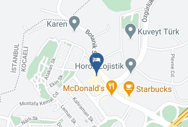 Cayirova - Hilton Garden Inn Kocaeli Sekerpinar Maps