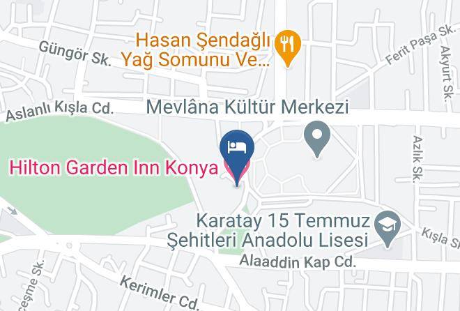 Karatay - Hilton Garden Inn Konya Maps