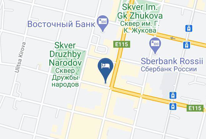 Hilton Garden Inn Krasnodar Map
