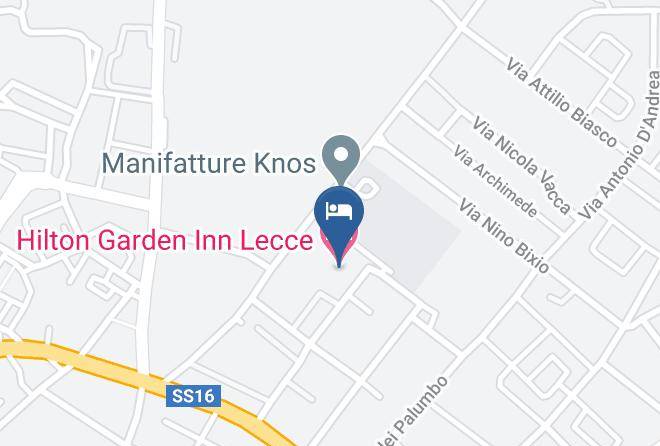 Lecce - Hilton Garden Inn Lecce Maps