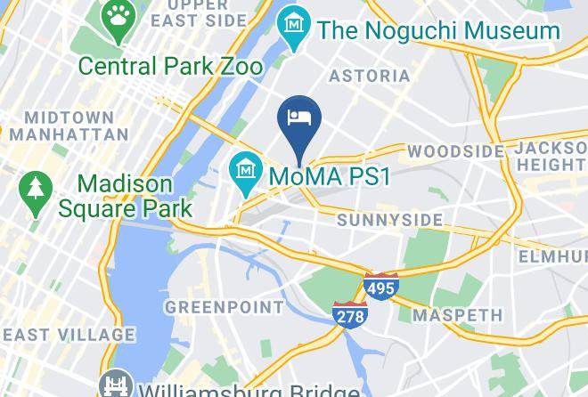 Queens - Hilton Garden Inn Long Island City New York Maps