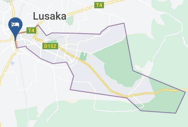 Hilton Garden Inn Lusaka Society Business Park Map