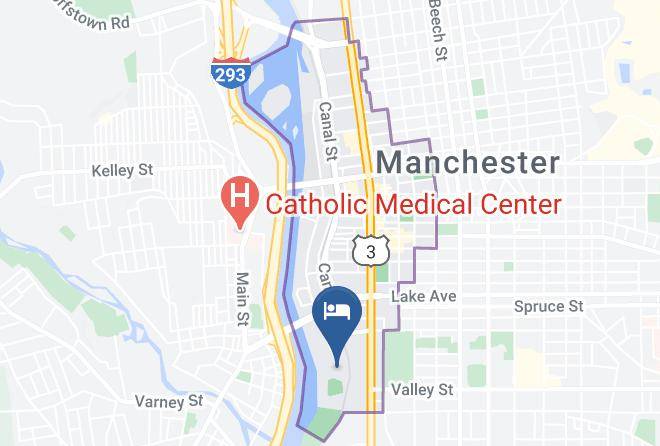 Hillsborough - Hilton Garden Inn Manchester Downtown Maps