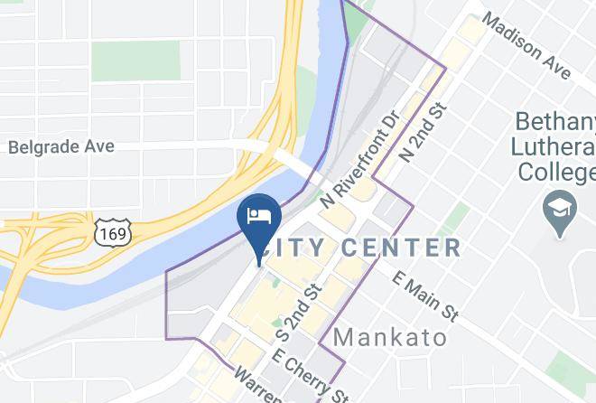 Blue Earth - Hilton Garden Inn Mankato Downtown Maps