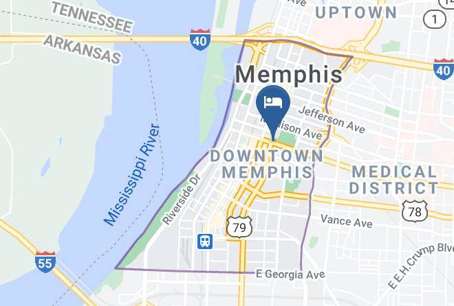 Shelby - Doubletree By Hilton Hotel Memphis Downtown Maps