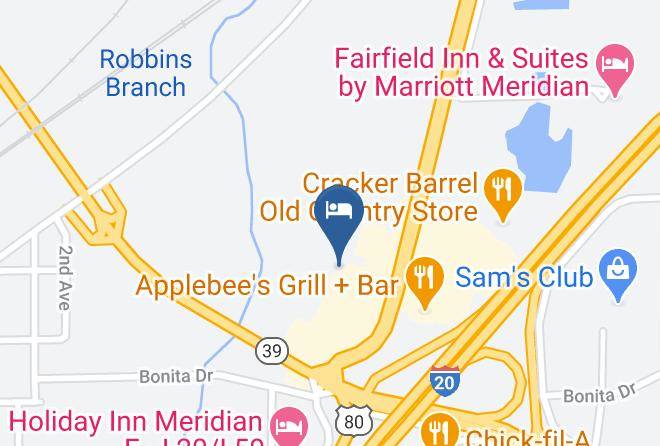 Lauderdale - Hilton Garden Inn Meridian Maps