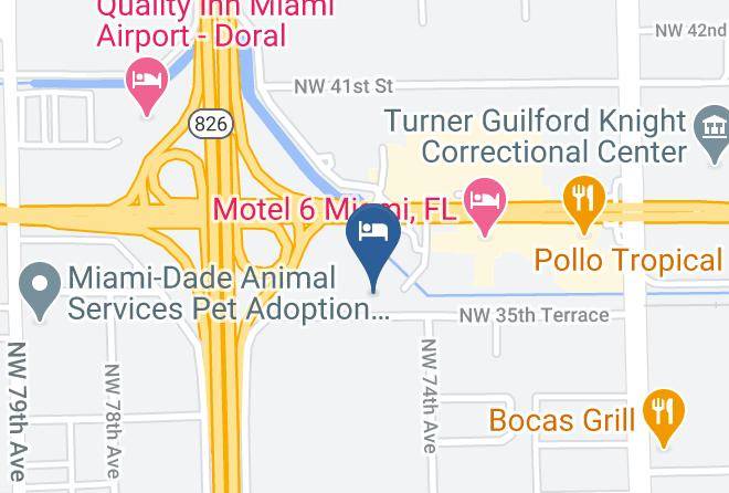 Miami Dade - Hilton Garden Inn Miami Airport West Maps