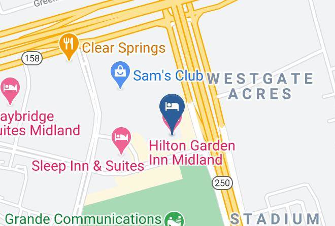 Midland - Hilton Garden Inn Midland Maps
