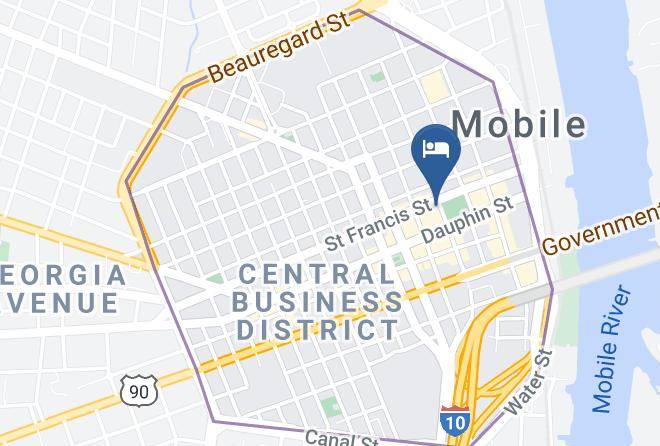 Mobile - Hilton Garden Inn Mobile Downtown Maps