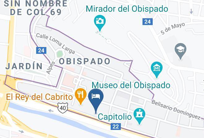 Monterrey - Hilton Garden Inn Monterrey Obispado Maps