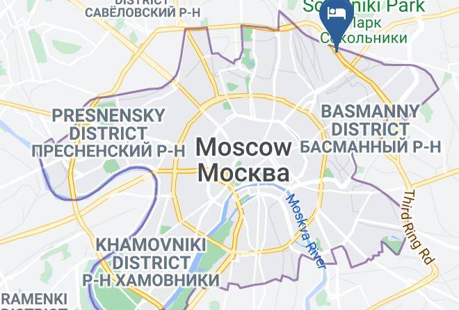 Moscow - Hilton Garden Inn Moscow Krasnoselskaya Maps