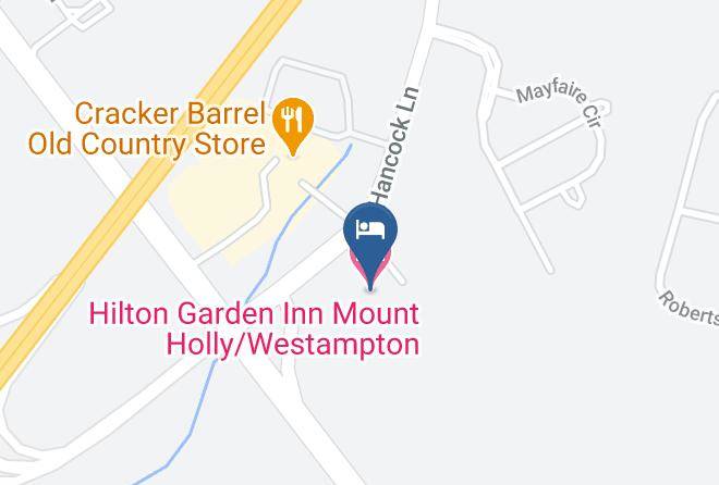Burlington - Hilton Garden Inn Mount Holly Westampton Maps