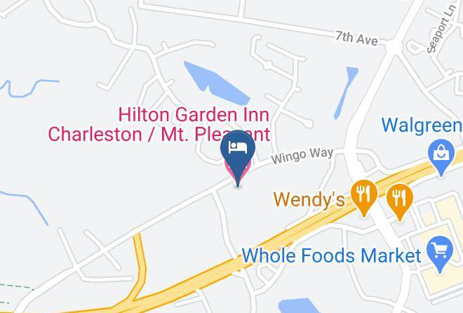 Charleston - Hilton Garden Inn Charleston Mt Pleasant Maps