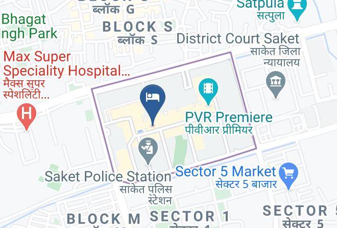 New Delhi - Hilton Garden Inn New Delhi Saket Maps