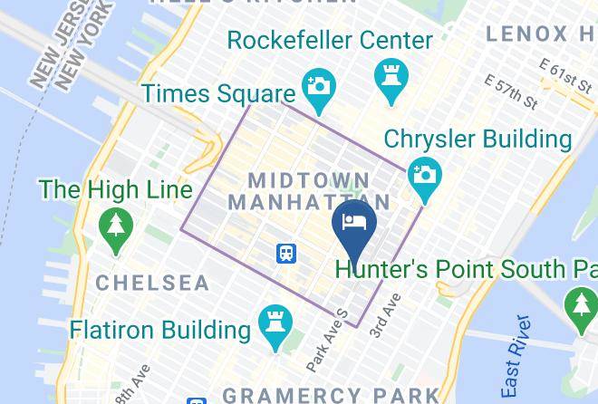 New York - Hilton Garden Inn New York Midtown Park Ave Maps