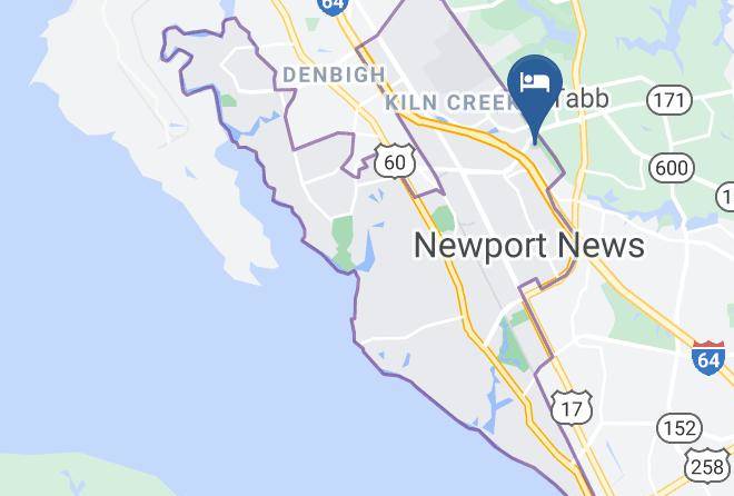 Newport News City - Hilton Garden Inn Newport News Maps