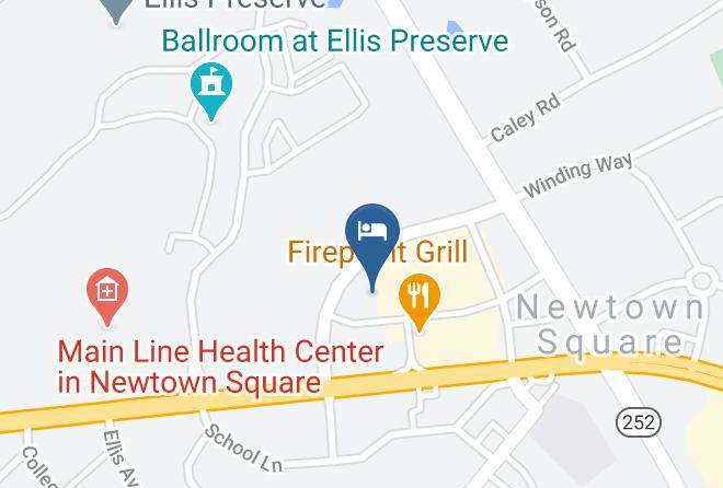Delaware - Hilton Garden Inn Newtown Square Radnor Maps
