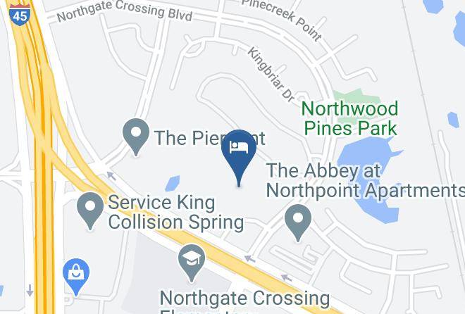 Harris - Hilton Garden Inn North Houston Spring Maps