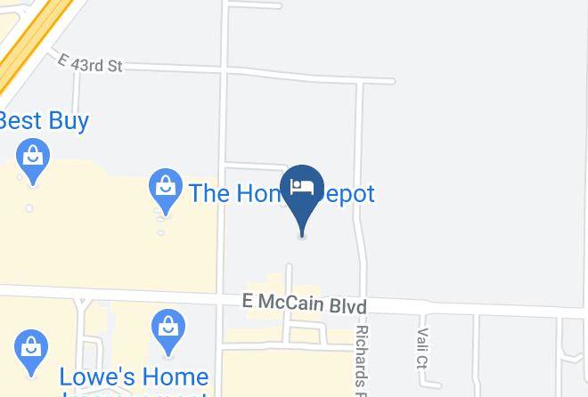 Hilton Garden Inn North Little Rock Map