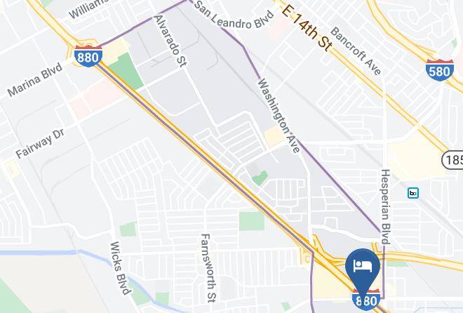 Alameda - Hilton Garden Inn Oakland San Leandro Maps