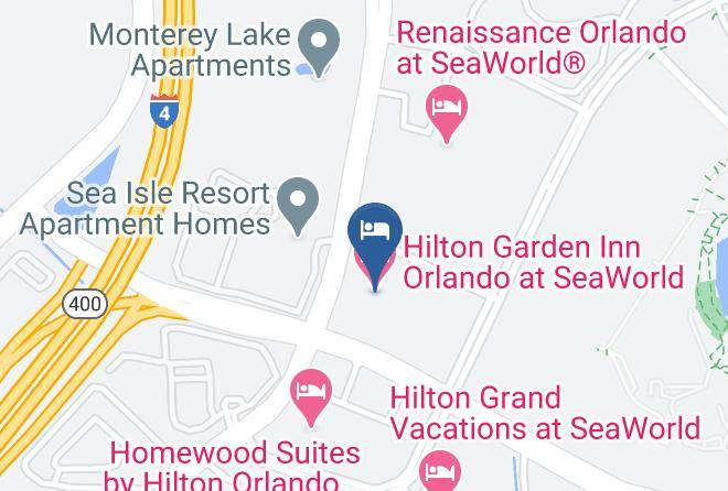 Orange - Hilton Garden Inn Orlando At Seaworld Maps