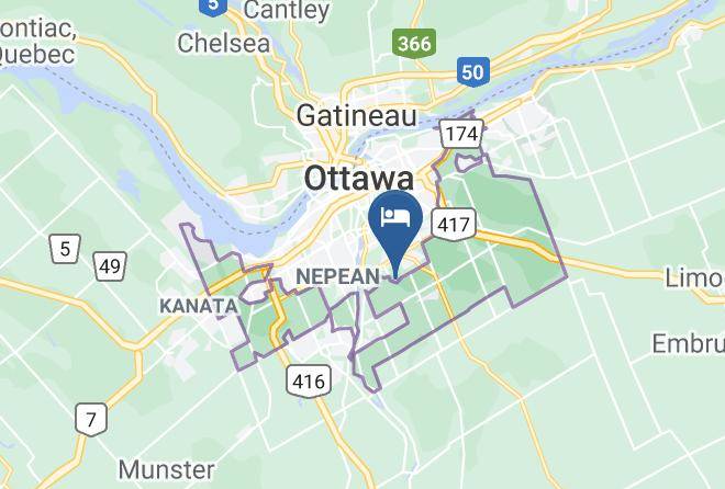 Hilton Garden Inn Ottawa Airport Map