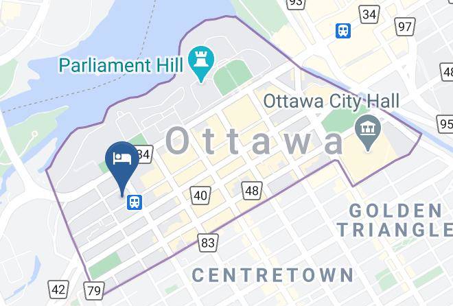 Ottawa - Hilton Garden Inn Ottawa Downtown Maps