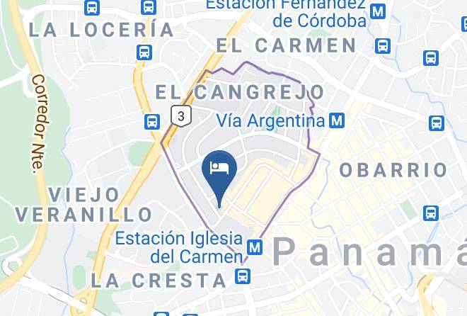 Bella Vista - Hilton Garden Inn Panama Maps